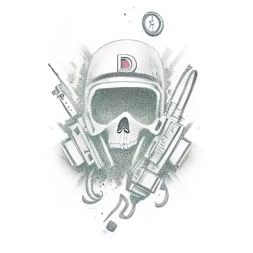 get rich or die tryin tattoo design idea