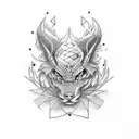 trio tattoo design idea