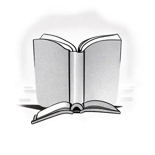 rubber duck  reading a book tattoo design idea