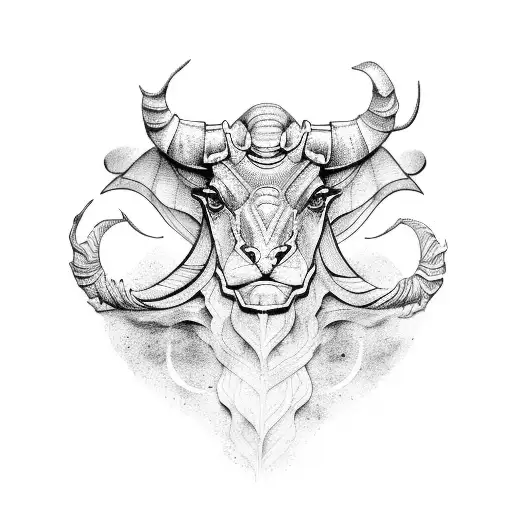tauro tattoo design idea