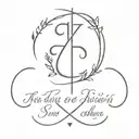 bible scripture tattoo design idea