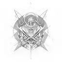 destiny game tattoo design idea
