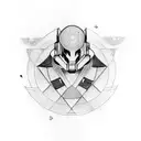 destiny game tattoo design idea