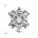 destiny game tattoo design idea