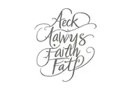 back tattoo large letters Always Keep My Faith tattoo design idea