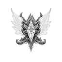 Angemon  tattoo design idea