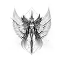 Angemon  tattoo design idea