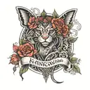 kanchan oswin name mix tattoo design idea