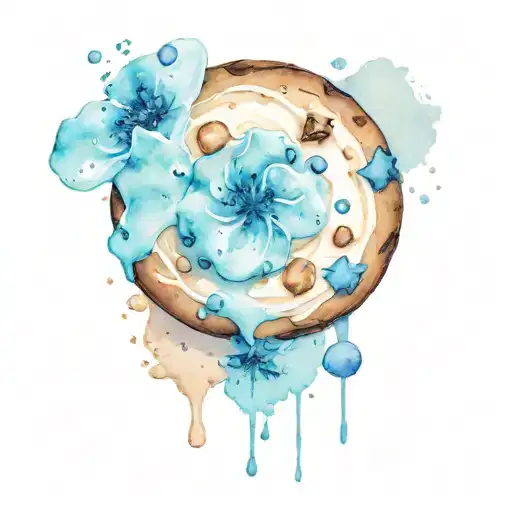 cookie tattoo design idea