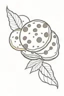 cookie tattoo design idea