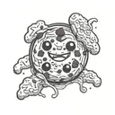 cookie tattoo design idea