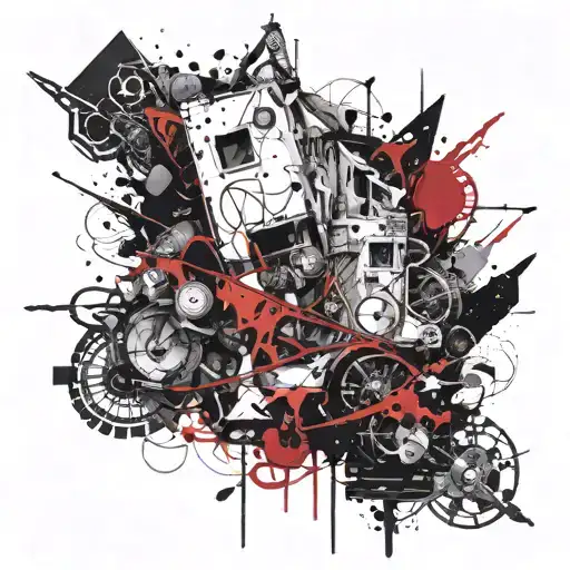 very steep victoria tattoo design idea
