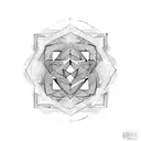 phisics quantum tattoo design idea