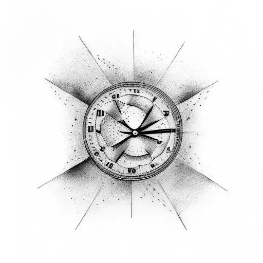 TATTOO BASED ON THE SONG TIME BY PINK FLOYD that contains a fading clock tattoo design idea