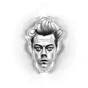 harry styles  tattoo design idea