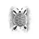 Turtle tattoo design idea