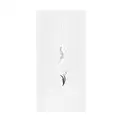 Vertical Planets with gemini signs and waning crescent moon tattoo design idea