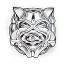 car tattoo design idea