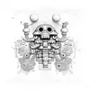 tlaloc tattoo design idea