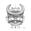 tlaloc tattoo design idea