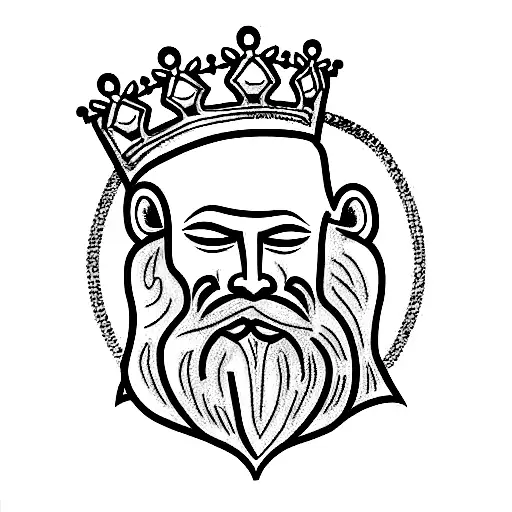 King Midas tattoo design idea