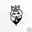 King Midas tattoo design idea