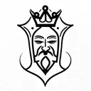 King Midas tattoo design idea