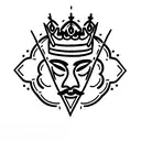 King Midas tattoo design idea