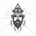 King Midas tattoo design idea