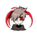 Dragon red eyes tattoo design idea