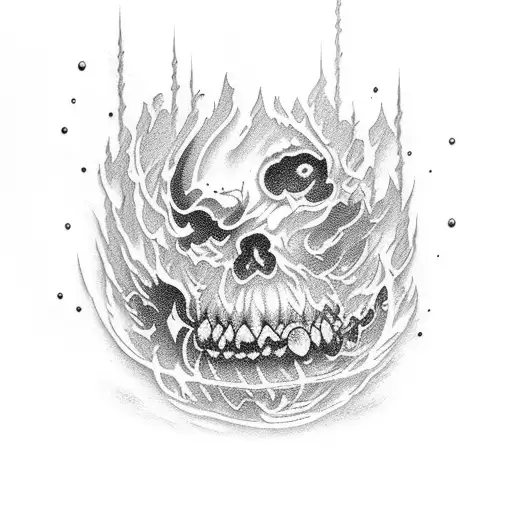 coors can, twisted tea can, bonfire  tattoo design idea