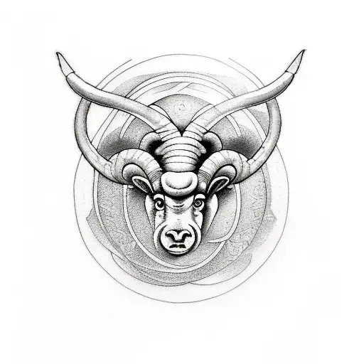 Aries tattoo for knees tattoo design idea