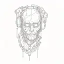 cyberpunk style tattoo tattoo design idea