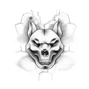 Hustle tattoo design idea