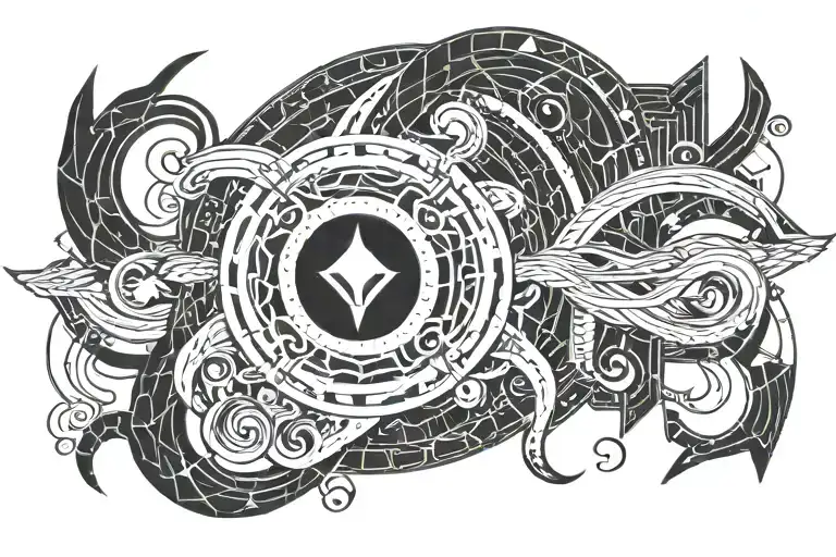 Shiva devotion tattoo design idea