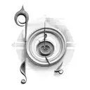 Bass Clef tattoo design idea