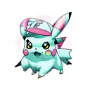 pikachu  tattoo design idea