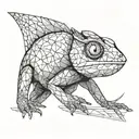 CHAMELEON tattoo design idea