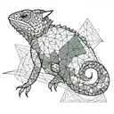 CHAMELEON tattoo design idea
