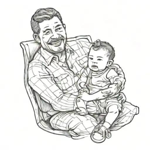 Daddy Joshua tattoo design idea