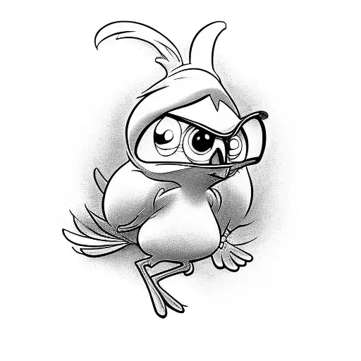 Tweety bird Looney tunes  tattoo design idea