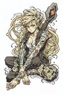 concentration tattoo design idea