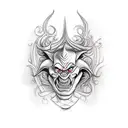 full leg disney villain themed  tattoo design idea