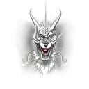 full leg disney villain themed  tattoo design idea