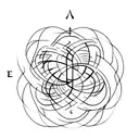 A minimalist Sanskrit mantra with a subtle design element representing growth tattoo design idea