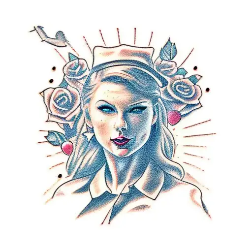 Getaway Car by Taylor Swift  tattoo design idea