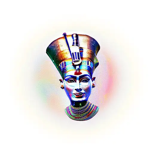 Nefertiti tattoo design idea