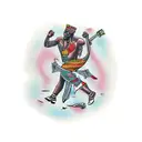 pan african tattoo design idea