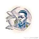 pan african tattoo design idea