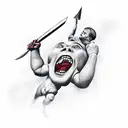 David Vs goliath tattoo design idea